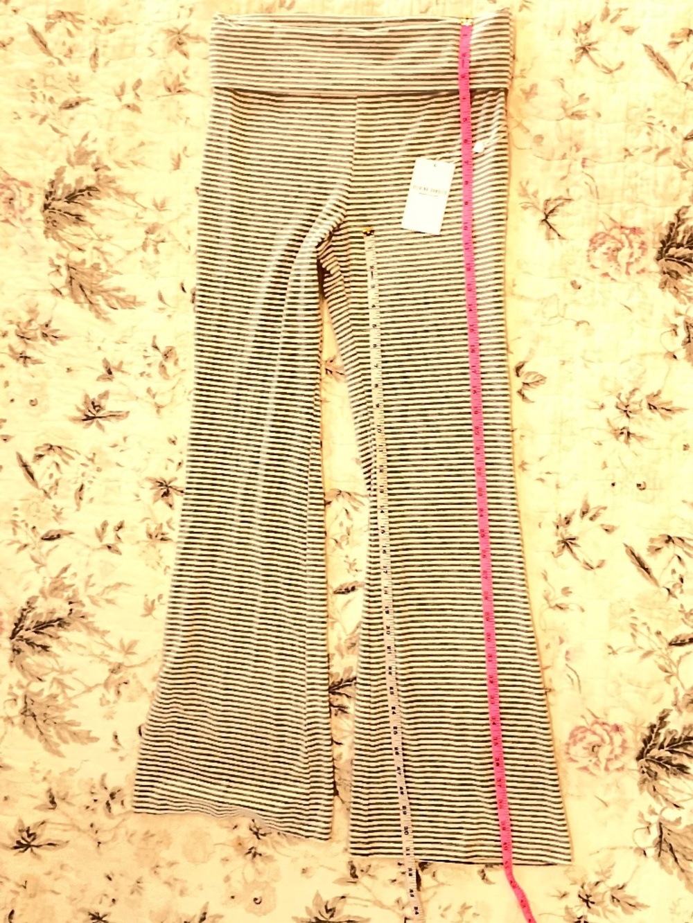 Seeking Sunsets Striped Fold Over Lounge Pants NWT Size Large - Picture 8 of 12